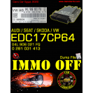 Audi/Seat/VW EDC17CP64 Immo Off Firmware