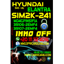 Hyundai Elantra SIM2K-241 39106-2EMF4 IMMO OFF