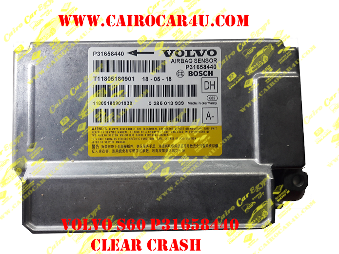 Calculateur AIRBAG VOLVO 0285013939 P31658440 